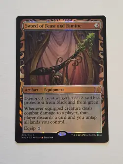 MTG Sword of Feast and Famine (28/54) Kaladesh Inventions - Image 1