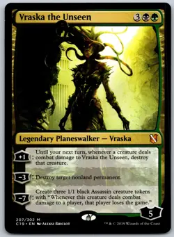 Vraska the Unseen M Commander 2019 207 NM - Image 1