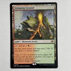 MTG EoE Edge of Eternities - Stomping Ground #258 Non-Foil - Image 1