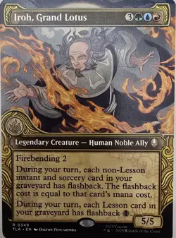 MTG The Lessons Of The White Lotus-Iroh Commander Deck- Flashback Lessons EDH - Image 1