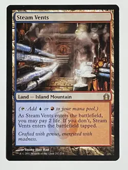 Steam Vents - Return to Ravnica - MTG - Regular- NM - Magic the Gathering - Image 1