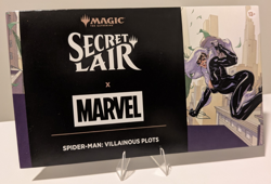 MTG Secret Lair x Marvel Spider-Man: Villainous Plots Non-Foil Sealed - Image 1
