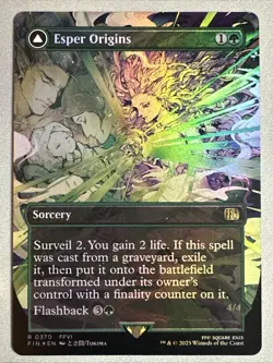 MTG / Esper Origins / FIN / #370 / FOIL (Borderless) / Rare / NM - Image 1