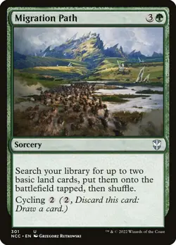1x Migration Path NM Eng MTG - New Capenna Commander - Image 1