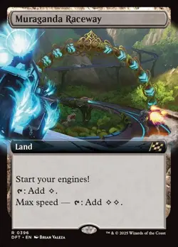 Muraganda Raceway - Foil Extended Art DFT NM MTG - Image 1