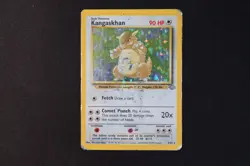 Kangaskhan 5/64 Holo Rare Pokemon TCG Card Vintage Jungle 1999 Heavy Play - Image 1