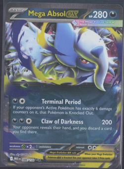Pokemon TCG | Mega Evolution | Mega Absol EX | 086/132 | NM - Image 1