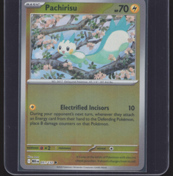 Pokemon TCG | Mega Evolution | Pachirisu | 051/132 | Reverse Holo | NM - Image 1