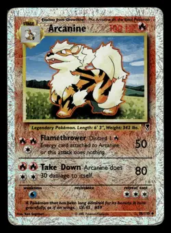 Arcanine 36/110 Reverse Holo Legendary Collection Set Pokemon Card - Image 1