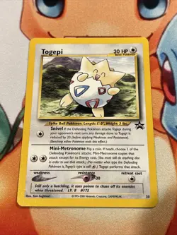 Togepi 30 Pokemon TCG WOTC Black Star Promo NM/M (002) - Image 1