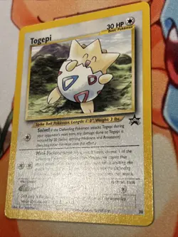 Togepi 30 Pokemon TCG WOTC Black Star Promo NM/M (002) - Image 2