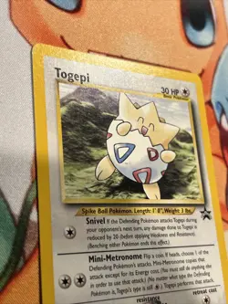 Togepi 30 Pokemon TCG WOTC Black Star Promo NM/M (002) - Image 5