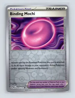 Pokemon TCG Binding Mochi 095/131 SV: Prismatic Evolutions Reverse Holo NM - Image 1