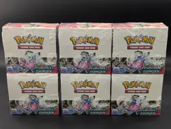 Lot of (6) Pokemon TCG: Scarlet & Violet Temporal Forces Booster Boxes Sealed #2 - Image 1