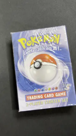 *FACTORY SEALED* Pokemon TCG Base Set 2-Player Starter Set 1999 WOTC Vintage 742818060479 - Image 2