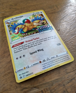 Archeops SWSH272 STAFF Prerelease Holo - Pokemon TCG Silver Tempest Promo NM - Image 1
