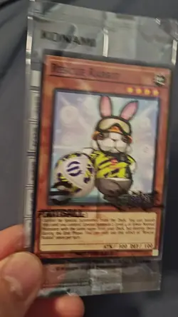 Yugioh -Rescue Rabbit EFC1-EN001 Neymar eFootball Collaboration Promo *Sealed* - Image 2