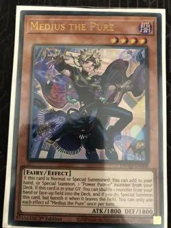 Medius the Pure DUAD-EN008 Ultra Rare 1st Edition Yu-Gi-Oh TCG - Image 1