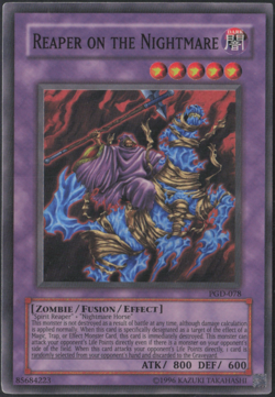 1996 Yu-Gi-Oh! TCG | Reaper On The Nightmare | Yugioh | PGD-078 | LP - Image 1