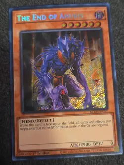 x1 The End of Anubis - BLTR-EN052 - Secret Rare - 1st Edition Yu-Gi-Oh! M/NM - Image 1