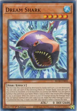 Dream Shark NM (#1) BLCR 1st Battles of Legend Yugioh - Image 1