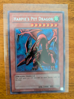 Yu-Gi-Oh! TCG Harpie's Pet Dragon RP02-EN093 Unlimited Secret Rare NM 2020 - Image 1