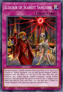 Eldlixir of Scarlet Sanguine - MGED-EN125 Rare | Yu-Gi-Oh! Card - Image 1