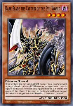 Dark Blade the Captain of the Evil World - ORCS-EN034 Rare | Yu-Gi-Oh! Card - Image 1