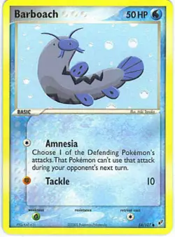 2x (DEOXYS-054) Barboach (C) Pokemon EX Deoxys Card # 54 - Image 1