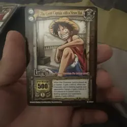 One Piece LUFFY CH047/ 2006 CCG CARD LUFFY’S PIRATES LP - - Image 1
