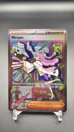 Pokemon Card TCG Miriam Holo Card 251/198 Scarlet & Violet Base Set NM - Image 1