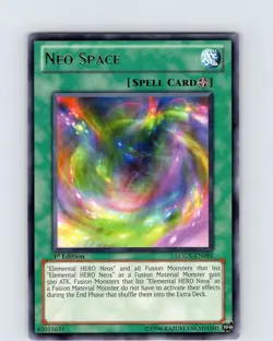 Yu-Gi-Oh TCG Neo Space LCGX-EN094 1st Edition Regular Rare Card NM - Image 1