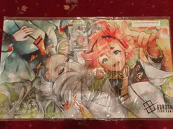 Gundam Card Game Suletta & Miorine EVX02 Playmat and Card Set Bandai Card Fest - Image 1