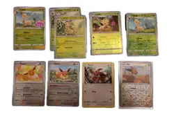 Leafeon Eevee Set Collection 9 Card Pokemon Gift Set Nm TCG - Image 1