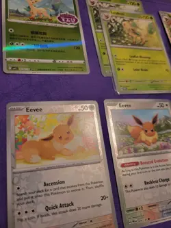 Leafeon Eevee Set Collection 9 Card Pokemon Gift Set Nm TCG - Image 2
