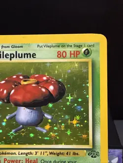Pokemon Card Vileplume 15/64 Jungle Set Rare Holo WOTC Near Mint - Image 2