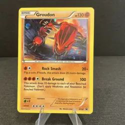 Groudon XY52 Black Star Promo Holo 2015 Pokemon TCG Card - Image 1