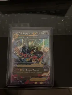 Pokemon M Rayquaza EX 61/108 Ultra Rare Holo Card Roaring Skies - Image 1