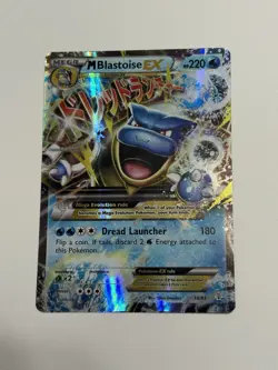 Pokemon TCG M Blastoise EX Holo Ultra Rare Card 18/83 XY Generations - Image 1
