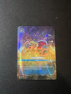 Royal Tantrum 219/204 Disney Lorcana Shimmering Skies Enchanted Foil Card - Image 1