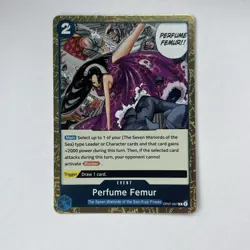 Perfume Femur OP07-057 R 500 Years In The Future One Piece Card Game FOIL - Image 1