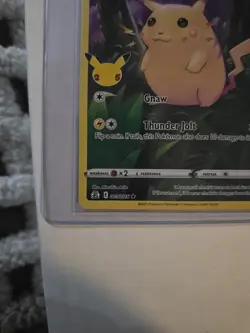 Pokemon Pikachu 005/025 Celebrations 25th Anniversary Card - Image 4