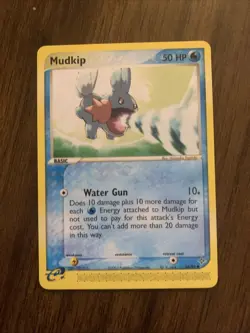 Pokemon Mudkip TCG EX Dragon Card 65/97 Regular Common LP NM - Image 1