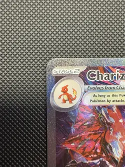 Charizard EX 234/091 Paldean Fates Pokemon Card - Image 2
