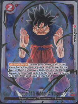 Dragon Ball Super Card Game | Glimpse of a Hidden Arrogance | FB02-035 C - Image 1