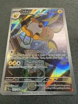 Raichu 211/193 ILLUSTRATION RARE Paldea Evolved HOLO NM Pokemon Card - Image 1