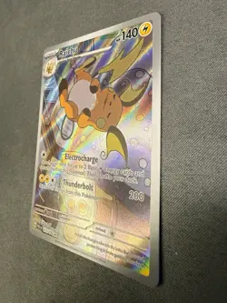 Raichu 211/193 ILLUSTRATION RARE Paldea Evolved HOLO NM Pokemon Card - Image 3