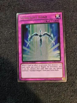 GLD5-EN052 Starlight Road Gold Rare Limited Edition Yugioh Card - Image 1