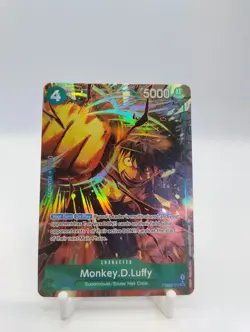 Monkey D Luffy PRB02-005 Alt Art Premium Booster The Best Vol 2 One Piece Card - Image 1