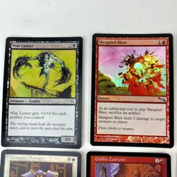 MTG MAGIC GATHERING CARDS Foil Wirewood Channeler Worldly Tutor Gempalm - Image 3